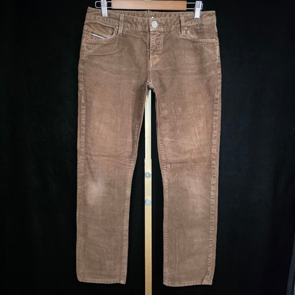 Men's EVER brand Brown Corduroy Pants USA 32x28